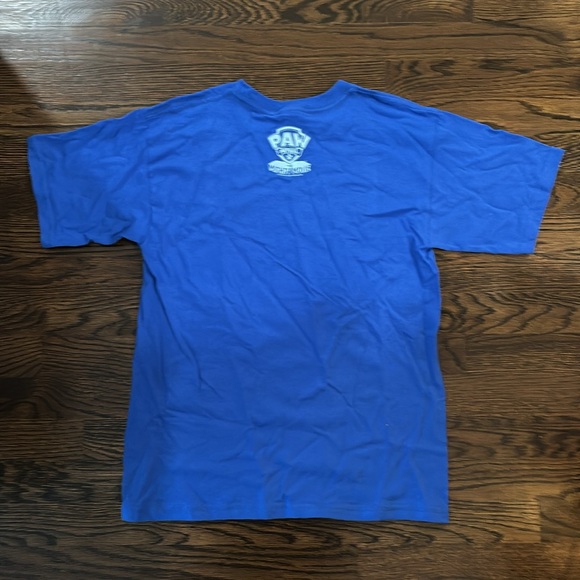 New Paw Patrol The Movie Blue Chase T-Shirt, size Youth Large - Picture 2 of 4